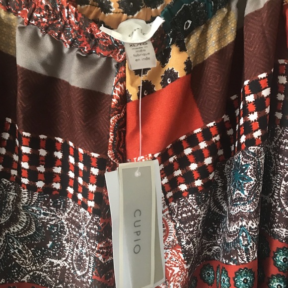 NWT Cupid Boho Maxi Skirt - Picture 3 of 4
